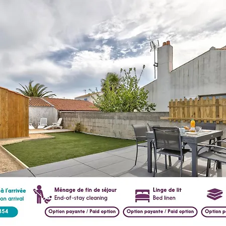 Maison 4 Pers A 650 M De La Plage, Jardin & Bbq